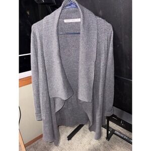 Woolrich cardigan sweater gray nylon/wool/modal blend womens M